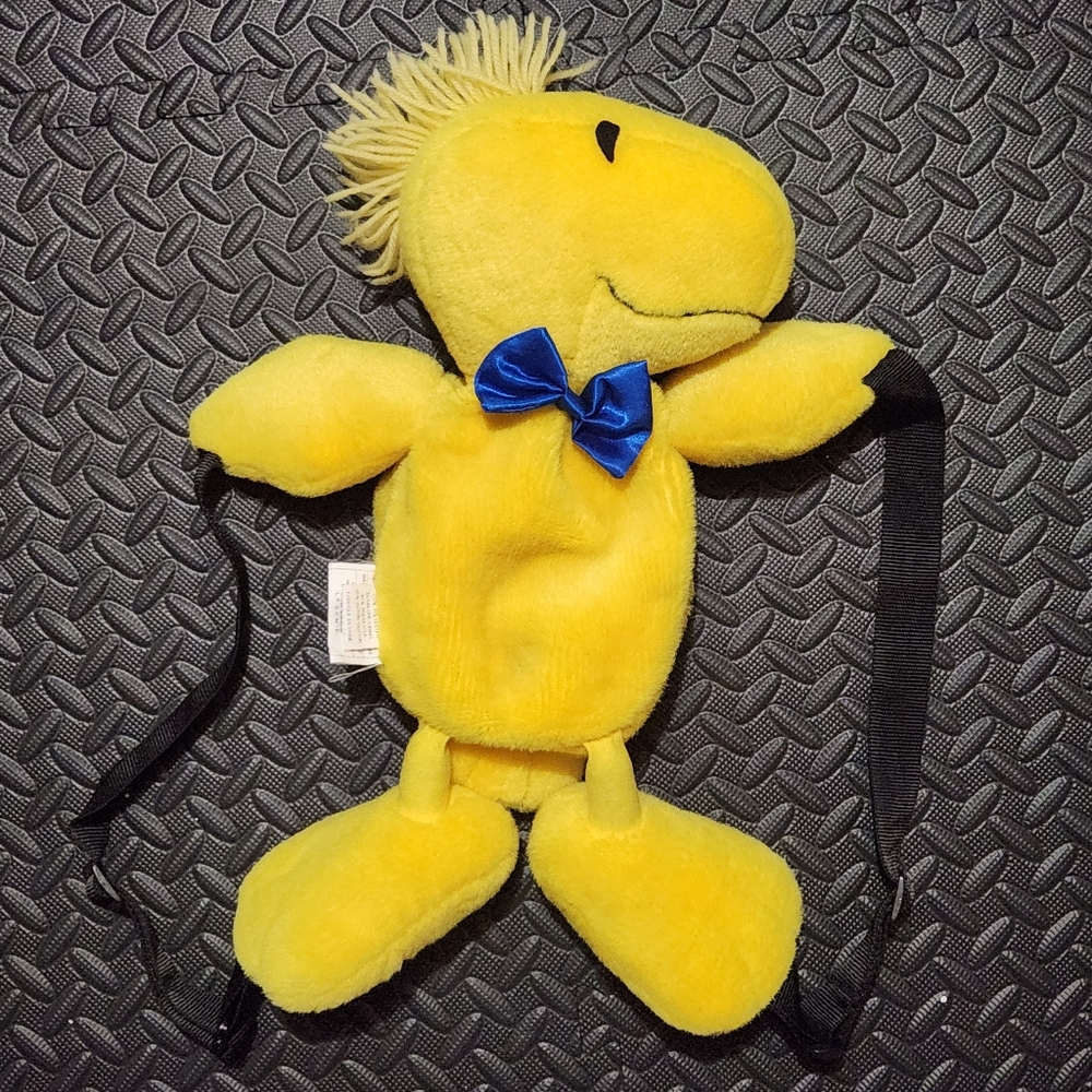 Vintage Woodstock Peanuts Plush Backpack